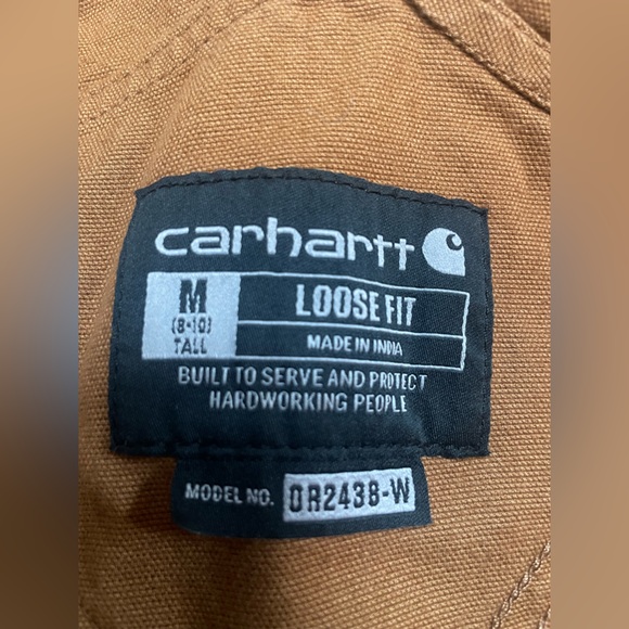 Carhartt women’s medium overalls - Picture 4 of 4